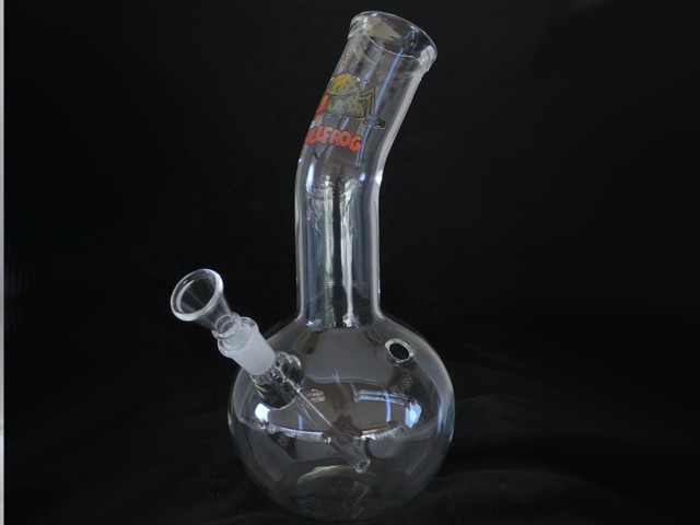 6620 -   RASTA FLAG GLASS BONG 23cm 01112