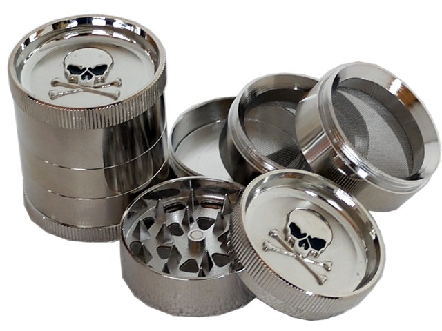   BUDDY MT3 METAL GRINDER SKULL 52mm 11498 (5 parts)