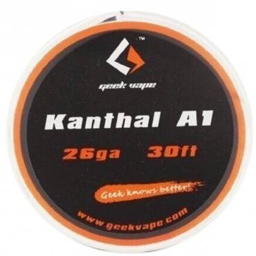 6896 - Σύρμα Geek Vape Kanthal A1 26GA 30ft