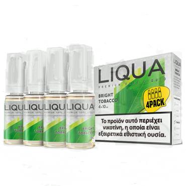 7019 - Liqua BRIGHT TOBACCO 4*10ml ( )