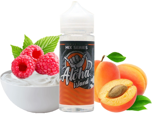 ALOHA ISLAND APRICOT RASPBERRY CREAM 80/120ML (,   )