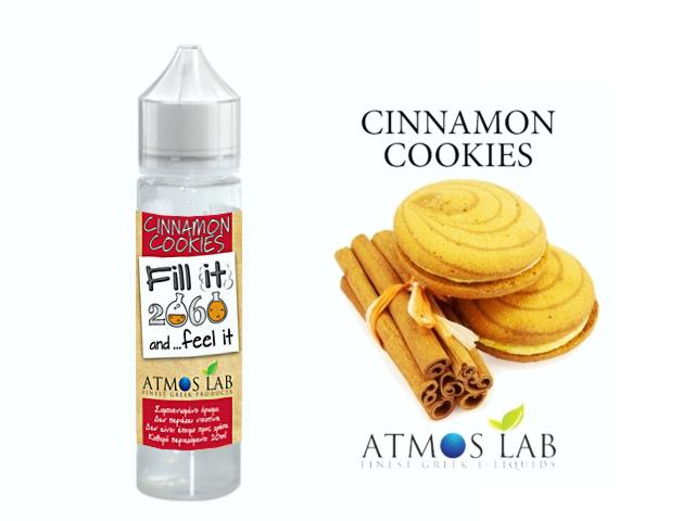 7733 - Atmos Lab CINNAMON COOKIES Fill it & Feel it Shake and Vape 20/60ML ( )