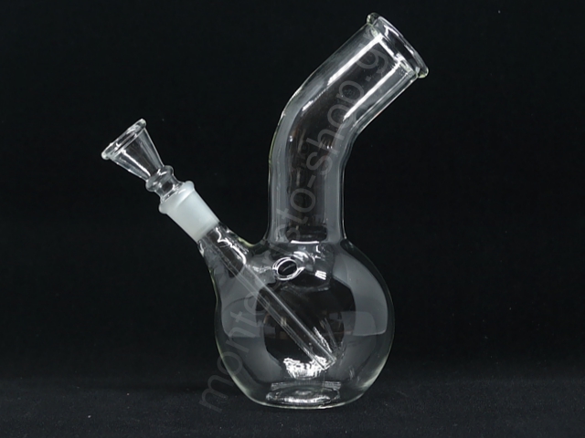 7802 -   MICRO GLASS BONG 18cm 01188