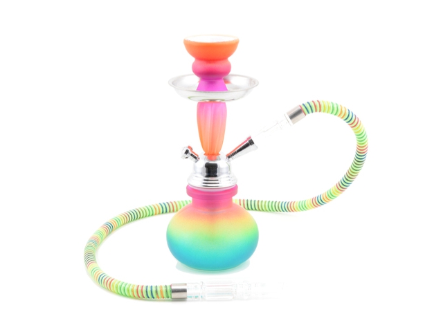 7885 -  Atomic Hookah 25cm Rainbow Color A 0230658A