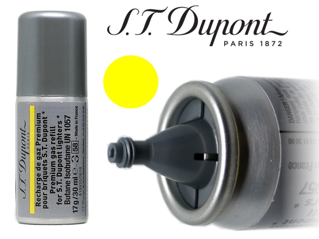 S T dupont Yellow Gas Refill a  30ml