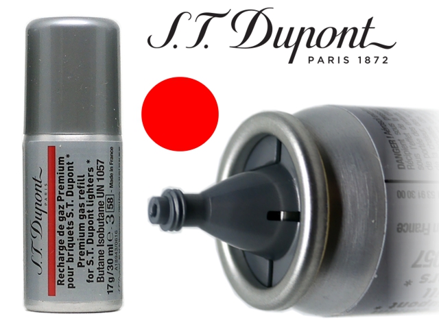 7926 - S T dupont Red Gas Refill aέριο αναπτήρων 30ml