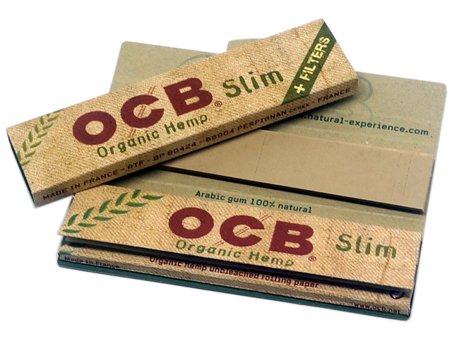   OCB ORGANIC HEMP King Size Slim and Filter Tips