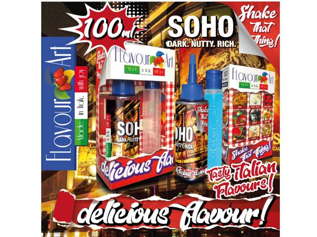 FLAVOURART MIX AND SHAKE SOHO 100ML (   )