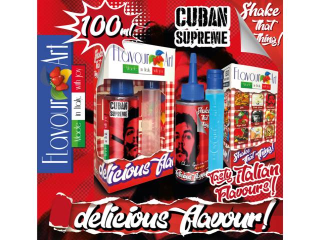 8145 - FLAVOURART MIX AND SHAKE CUBAN SUPREME 100ML ()