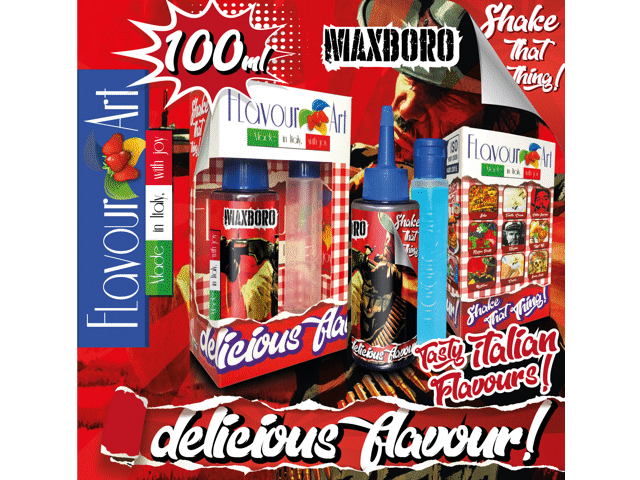 8146 - FLAVOURART MIX AND SHAKE MAXBORO 100ML ()