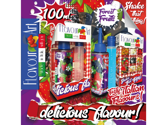 8148 - FLAVOURART MIX AND SHAKE FOREST FRUITS 100ML (  )