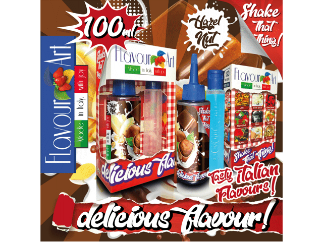 8149 - FLAVOURART MIX AND SHAKE HAZELNUT 100ML ()