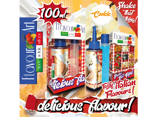 8151 - FLAVOURART MIX AND SHAKE COOKIE 100ML ()