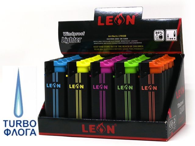 LEON BLACKLIGHT WINDPROOF LIGHTER 170188 (  25 )