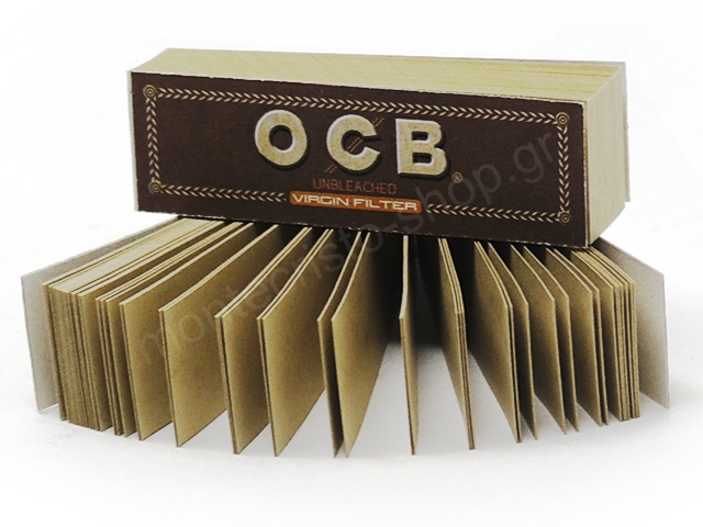 8521 -  OCB VIRGIN FILTER UNBLEACHED 50