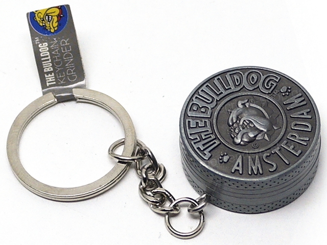 THE BULLDOG KEYCHAIN GRINDER 30mm 2 parts KC00077