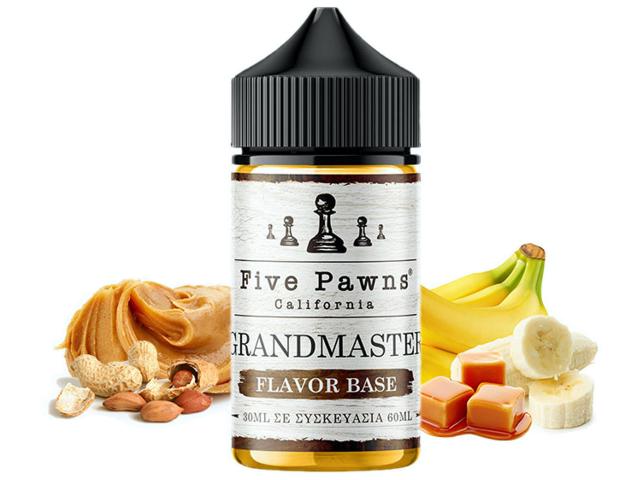 9084 - Five Pawns flavour shot GRANDMASTER 30/60ml (φυστικοβούτυρο, μπανάνα και καραμέλα)