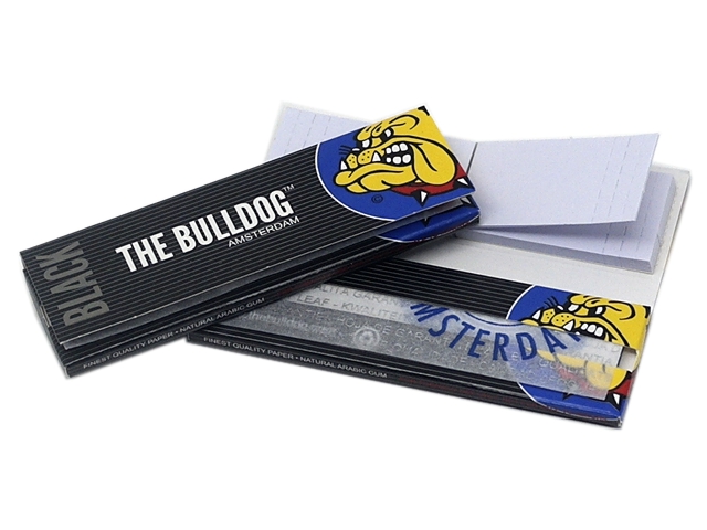   THE BULLDOG BLACK 1&1/4 + TIPS 40  