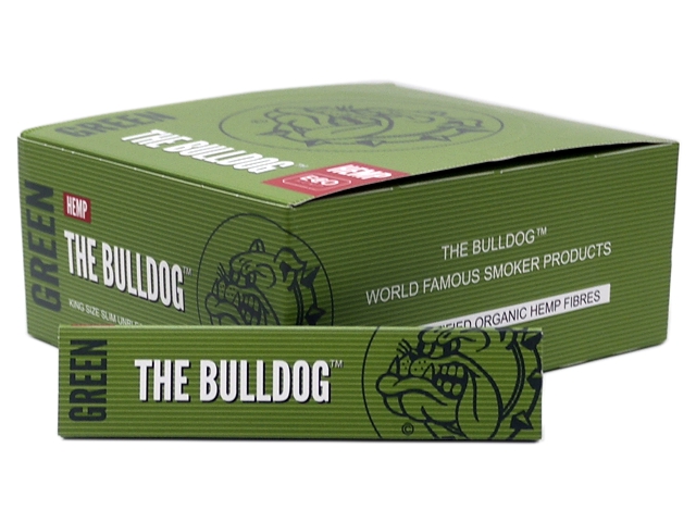   THE BULLDOG GREEN KING SIZE SLIM  33 (  50)