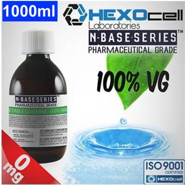 9189 - Βάση Hexocell nbase 100% VG, νικοτίνη 0%, 1000ml