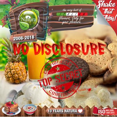 9256 - NATURA SHAKE AND TASTE NO DISCLOSURE 100ml (  )