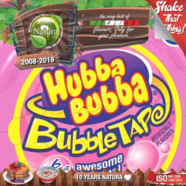 NATURA SHAKE AND TASTE BIG BUBBLE 60/100ml ()