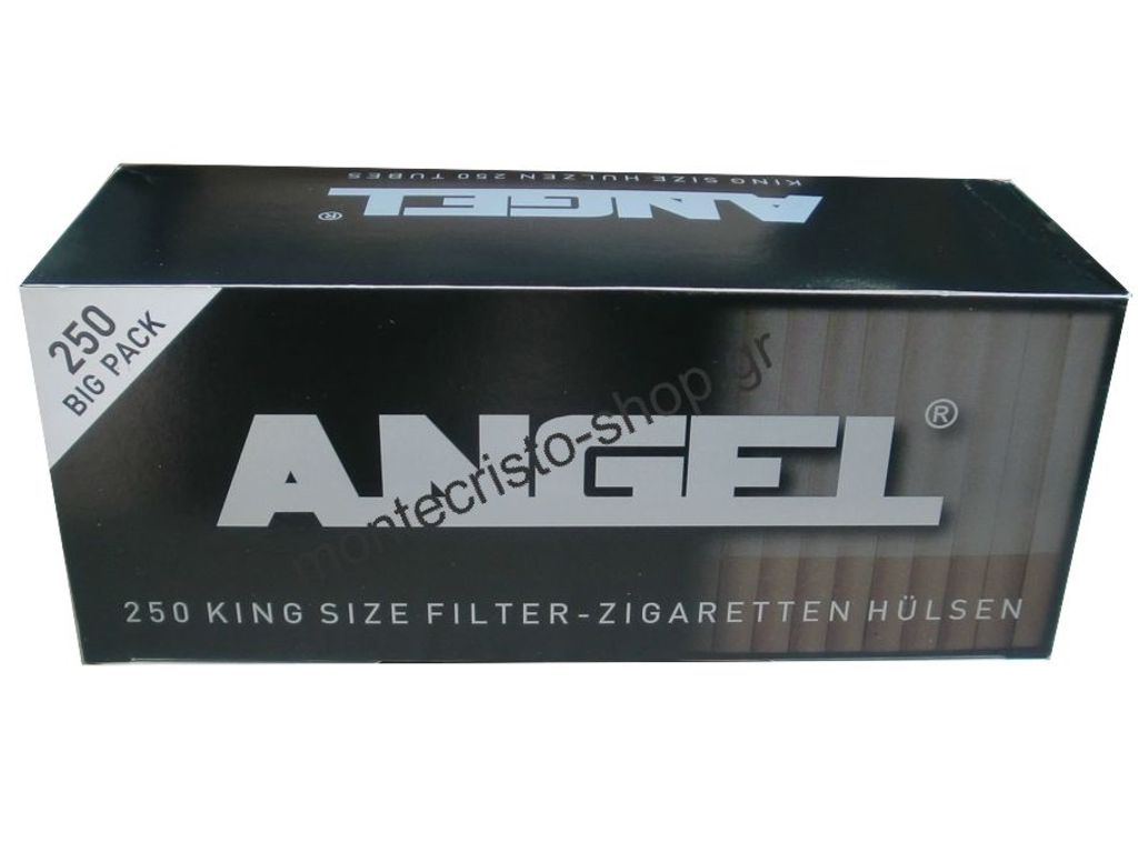 Άδεια τσιγάρα ANGEL tubes 84mm κουτί με 250 άδεια φίλτρα