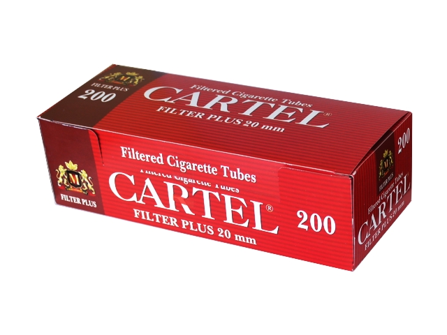 3135 - Άδεια τσιγάρα CARTEL 200 FILTER PLUS 20mm με μακρύ φίλτρο