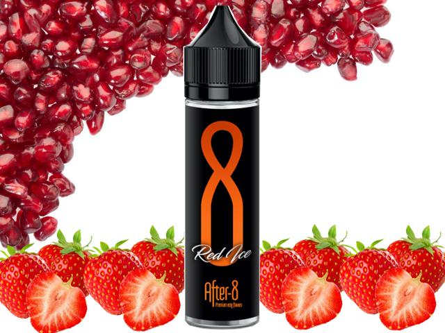 After-8 Flavour Shot RED ICE 20ml / 60ml (φράουλα και ρόδι)