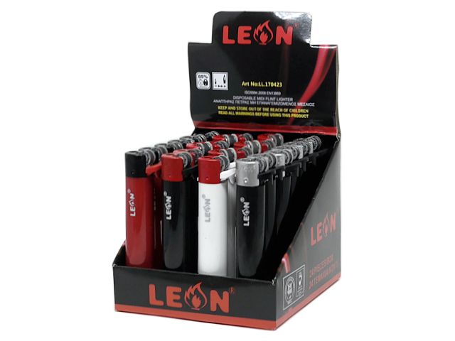 Αναπτήρας Leon 170423 Match Midi (κουτί των 24)