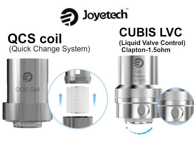   Joyetech CUBIS LVC Clapton 1.5ohm   QCS  (5 coils)