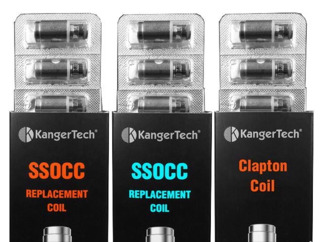 3733 -   Kanger SSOCC / Clapton for NEBOX - TOPTANK - SUBTANK - Protank-4 (5 coils)