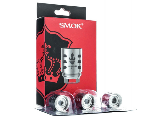   SMOK TFV12 Prince Q4 Core-0.4ohm (3 coils)  TFV12 Prince