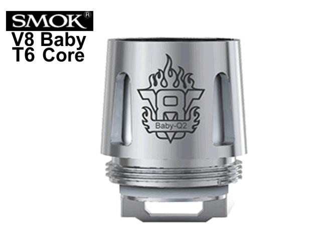   SMOK TFV8 Baby T6 Core-0.2ohm (5 coils)  TFV8 Baby