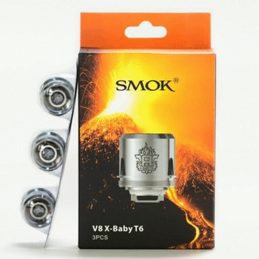   SMOK TFV8 X-Baby T6 Core-0.2ohm (3 coils)  Baby Beast X