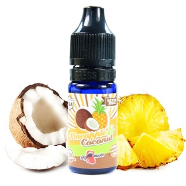 Άρωμα BIG MOUTH LIQUIDS JUICES RETRO Pineapple & Coconut 10ml (ανανάς & καρύδα)