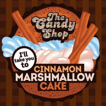  BIG MOUTH LIQUIDS THE CANDY SHOP I ll take you Cinnamon Marshmallow Cake 10ml (     )