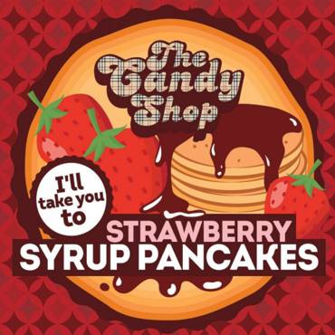  BIG MOUTH LIQUIDS THE CANDY SHOP Strawberry Syrup Pancakes 10ml (   )