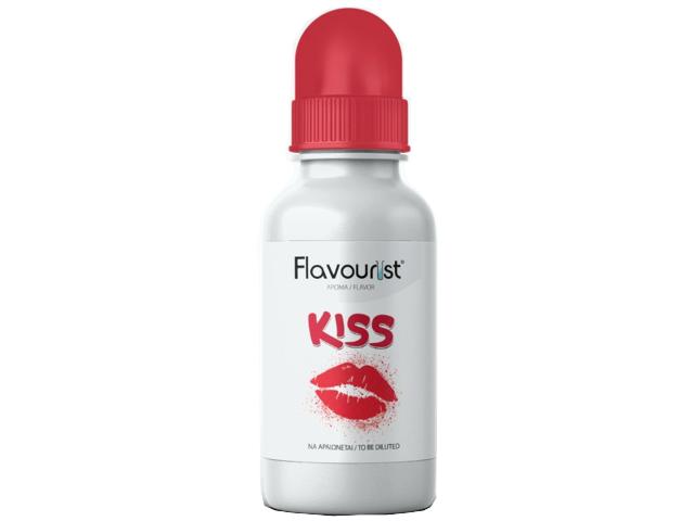 10915 - Άρωμα FLAVOURIST KISS 15ml (σοκολάτα γάλακτος με κρέμα φράουλα)