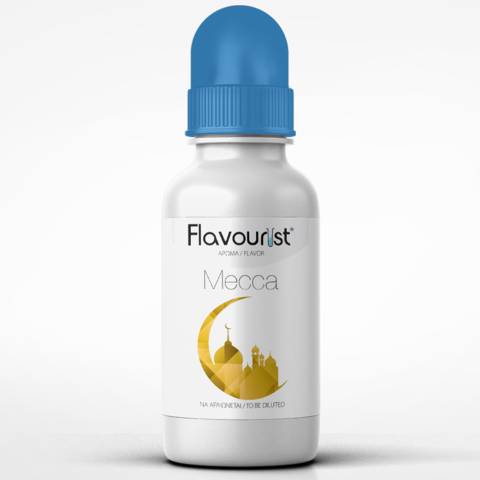 Άρωμα FLAVOURIST MECCA 15ml (καπνικό με σανδαλόξυλο, ξηρούς καρπούς και καραμέλα)
