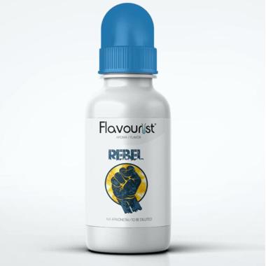 Άρωμα FLAVOURIST REBEL 15ml (καπνικό με καρύδα και μπισκότο βουτύρου)
