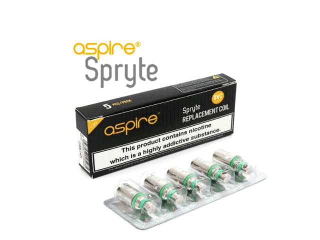 9061 - Aspire SPRYTE AIO 1.2ohm (5 coils) nicotine salt