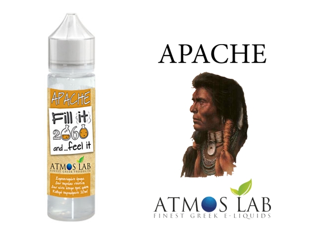 7729 - Atmos Lab APACHE Fill it & Feel it Shake and Vape 20/60ML (μάλμπορο καπνικό)