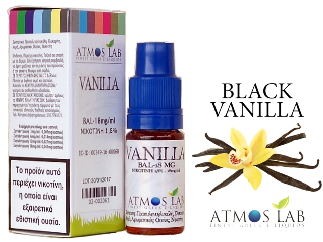 Atmos Lab BLACK VANILLA ( ) 10ml