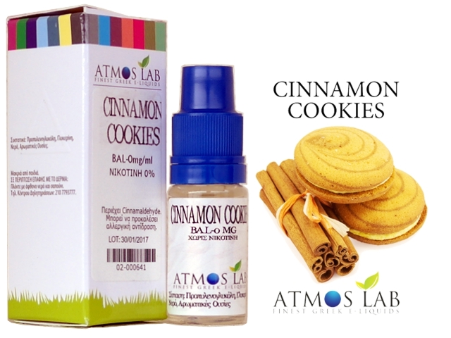 3480 - Atmos Lab CINNAMON COOKIES ( ) 10ml