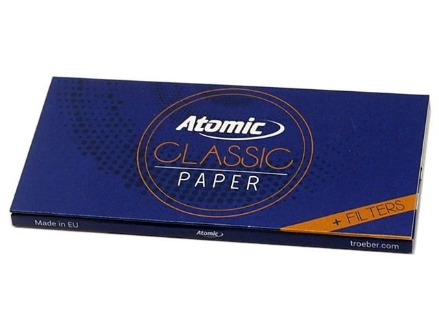 9091 - ATOMIC Classic Papers King Size Maxi Pack με τζιβάνες 0164501 (12.5 g/m2)