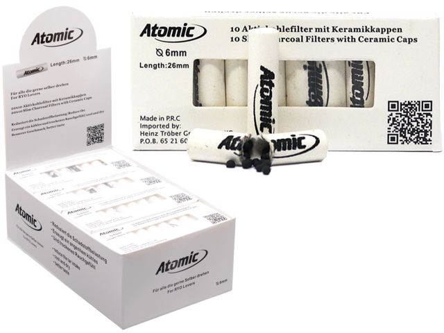 Atomic Filter 6mm   10 (  20) 0163500