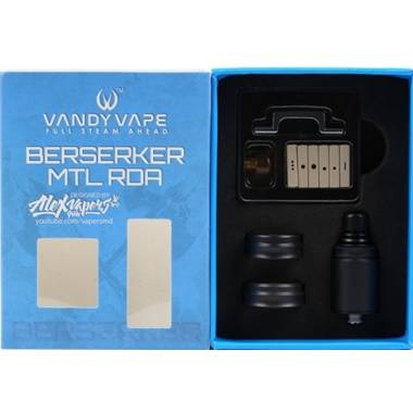 9820 - BERSERKER MTL RDA 18 by Vandyvape επισκευάσιμος ατμοποιητής