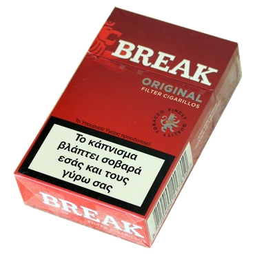5249 - Cigarillos BREAK ORIGINAL Filter 17 (κόκκινο)