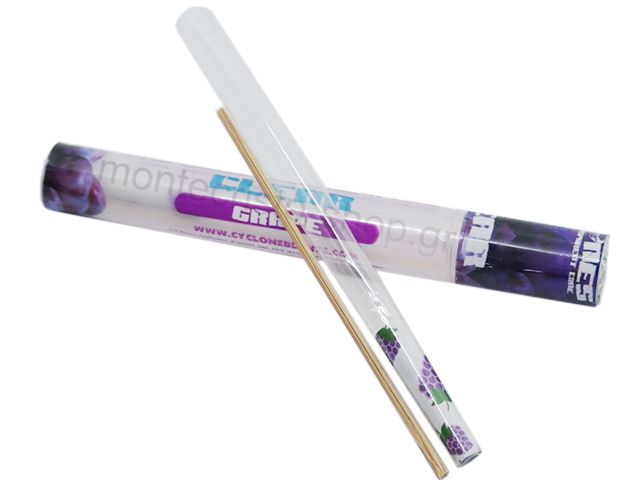 7067 - Cyclones Clear Grape Pre Rolled Transperant Cone ( )  